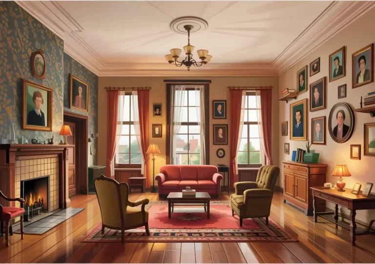 1800s House Interior