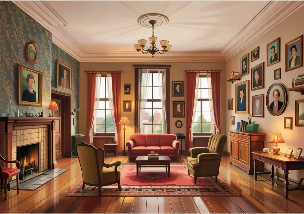 1800s House Interior