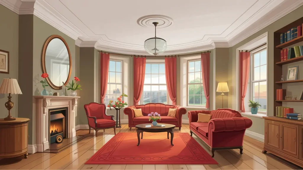 Designing a Victorian Living Room