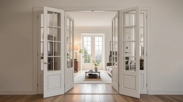 French Doors Interior