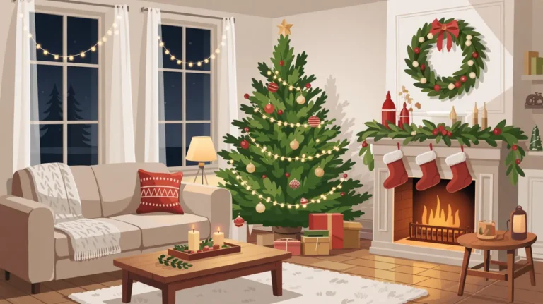 Living Room Christmas Decorations
