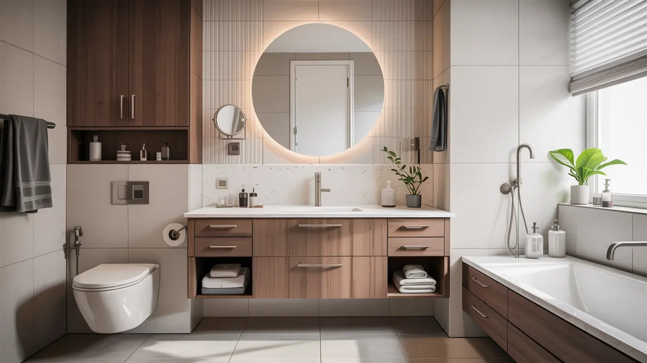 modern bathroom cabinets
