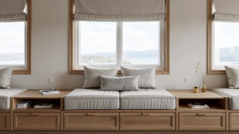 modern window seat ideas