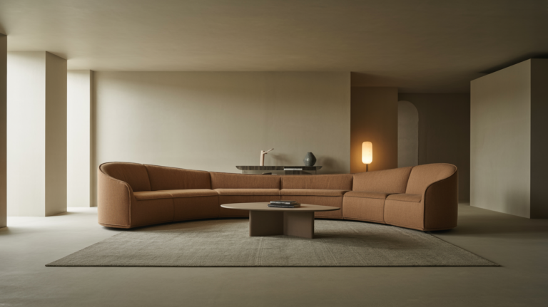 Curved Sofa