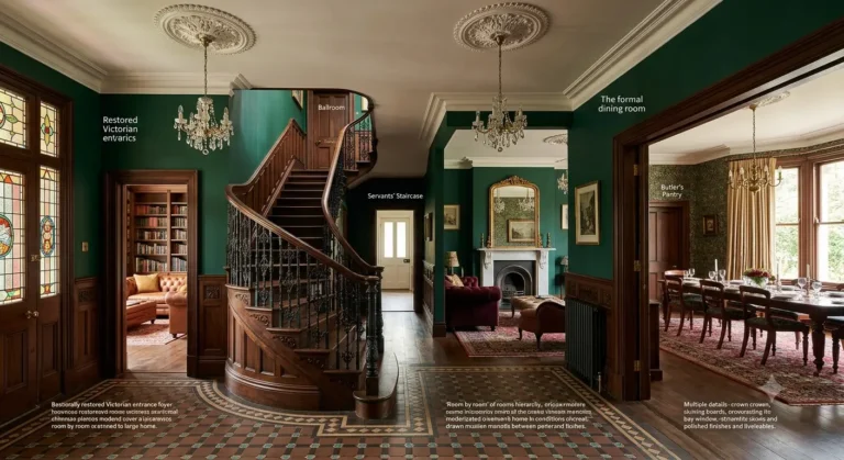 victorian mansion interior