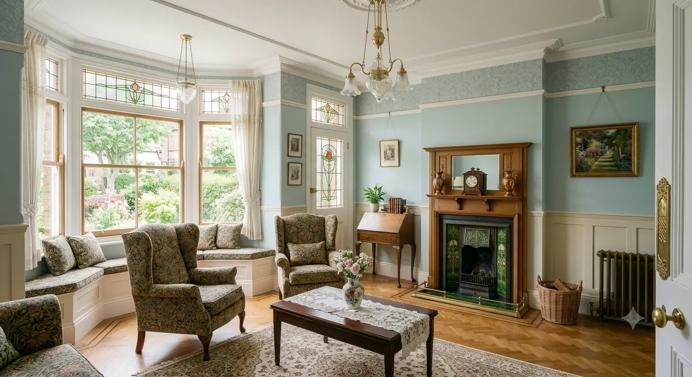 edwardian period interior design